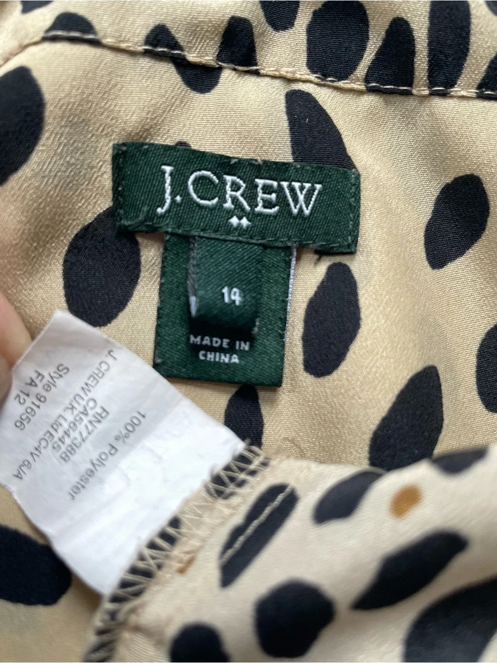 J. Crew crew sleeveless